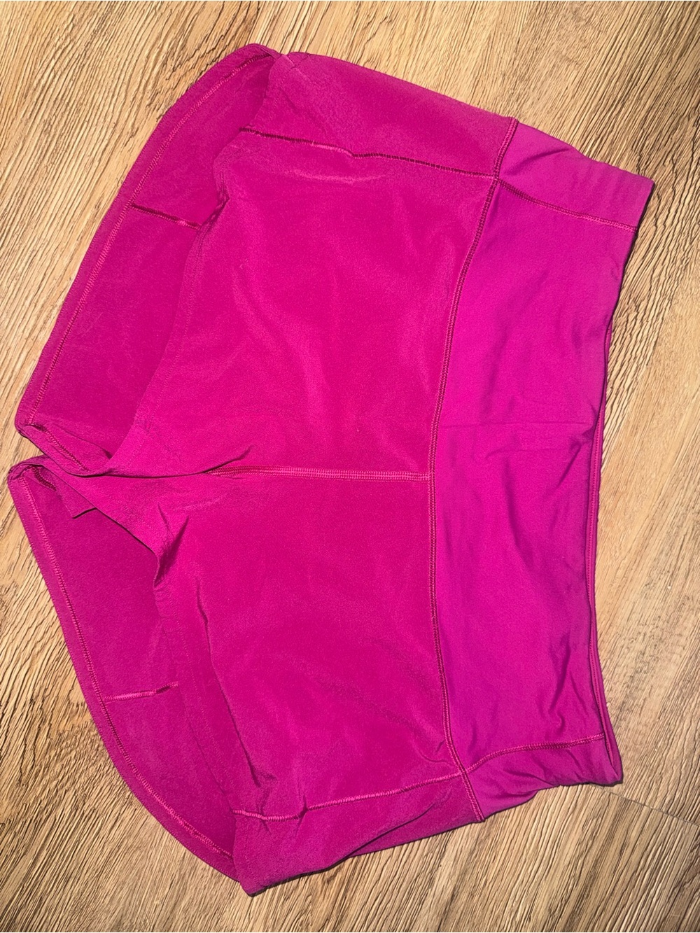 Women's Hot Pink Athletic Shorts